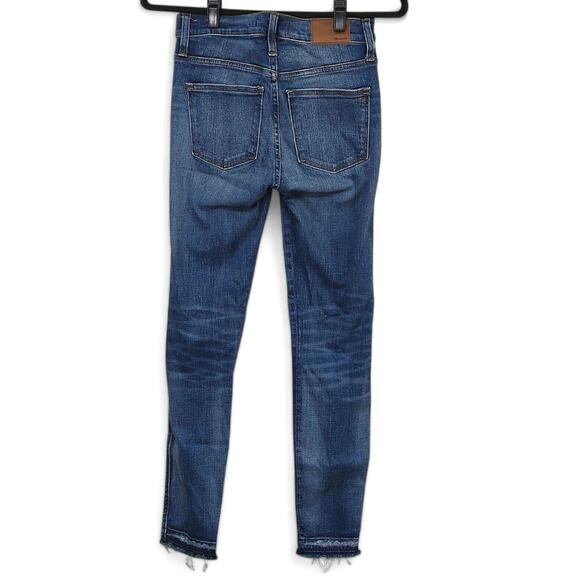 Madewell 9 High Rise Skinny Jeans Blue 24 Minimalist Clean Look - Picture 3 of 12